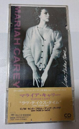 Mariah Carey – Love Takes Time – CD (Mini, Single), 1990