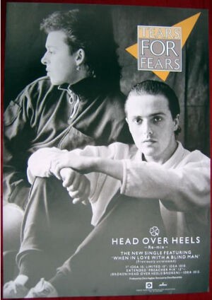 ティアーズ・フォー・フィアーズ　Head Over Heels　リミックス集CD ティアーズ・フォー・フィアーズ『Head Over Heels [Remixes