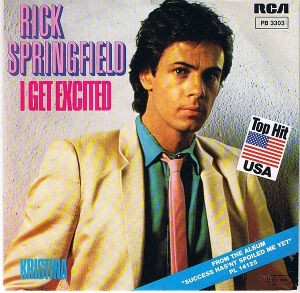 I Get Excited / 今夜はエキサイト（Rick Springfield / リック