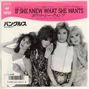 【見本盤シングル】バングルス／Bangles PROMO If She Knew If She Knew What She Wants / ホワット・シー・ウォンツ（The