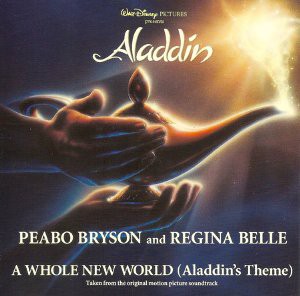 A Whole New World ホール ニュー ワールド Peabo Bryson Regina Belle ピーボ ブライソン レジーナ ベル 1992 洋楽和訳 Neverending Music