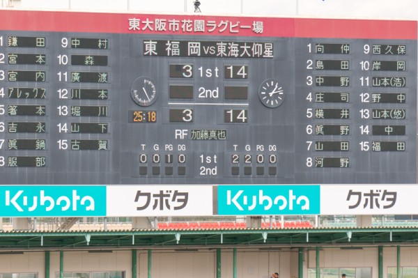 全国高校ラグビー準決勝 東海大仰星vs東福岡の試合を見てきた ひらつーレポ 枚方つーしん