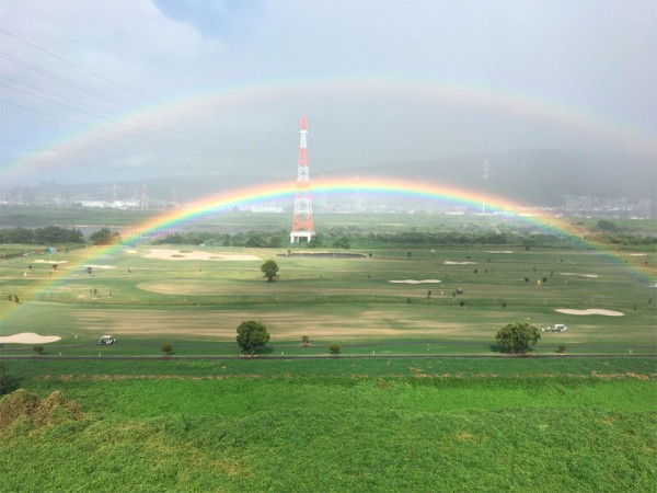 今朝ひらかた各地で見られた二重の虹 枚方フォト 枚方つーしん