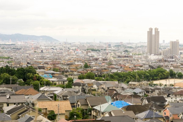 公共交通機関で行く 橋本のあらかし公園から枚方を望んできた 枚方つーしん