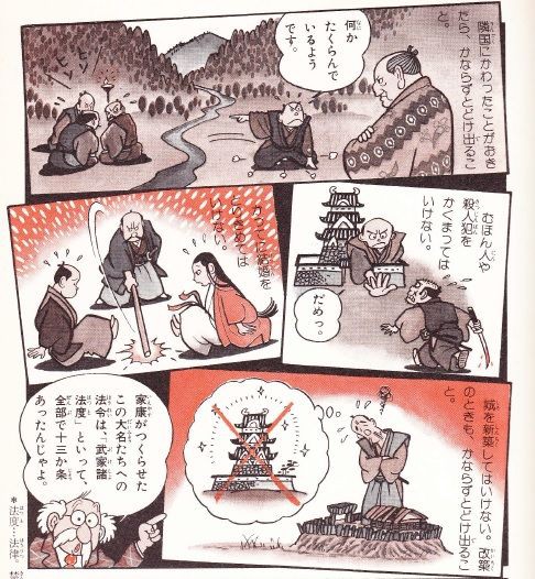 江戸時代 １ やっかいな 武家諸法度 と 参勤交代 ボケプリ 涙と笑いの日本の歴史
