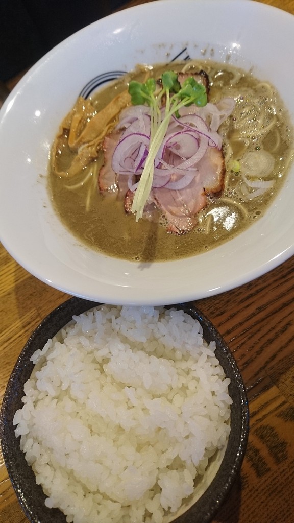 麺屋さすけ 夜のニボシそば ごはん小 掛川市上張 らぁめん大好きブログ ヒロ