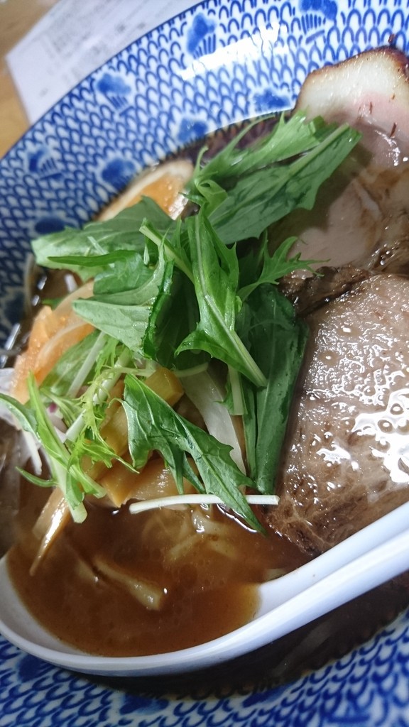 伊豆あまからや スパイス醤油ラーメン 半カレー チキン 伊豆市原保 らぁめん大好きブログ ヒロ