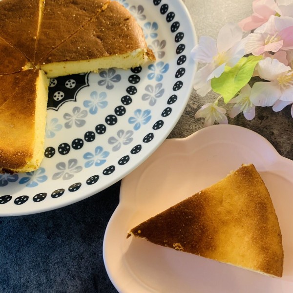 ダイエットにもおすすめ 糖質1人分1 2ｇ ベイクドチーズケーキ 簡単レシピ うちの夫が糖尿病になっちゃった 食と血糖値 漫画ブログ Powered By ライブドアブログ