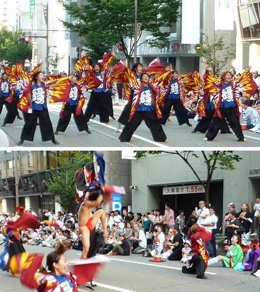 金沢ゆめ街道11 祭りの華 よさこいソーラン ぶらり金沢駅