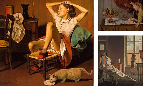バルテュス、BALTHUS、アトリエの静物、希少な額装用画集より、新品高級額 バルテュス、BALTHUS、アトリエの静物、希少な額装用画集より、新品
