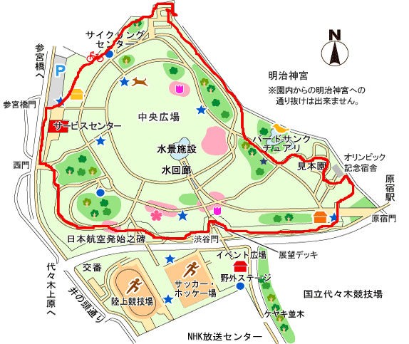 代々木公園のクロカンコース紹介 下戸ランナーのブログ