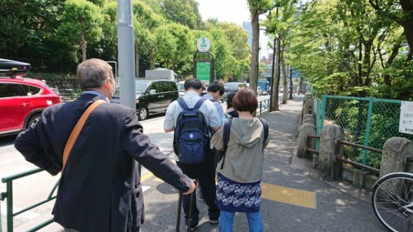 学07 御茶ノ水駅 東大構内 ルートの御茶ノ水駅バス停の位置が変更になっていた ねことひるね