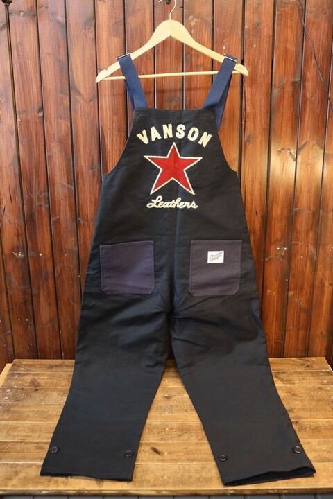 VANSONからデッキオーバーオール再入荷^^ : バイクウェアとアメカジ