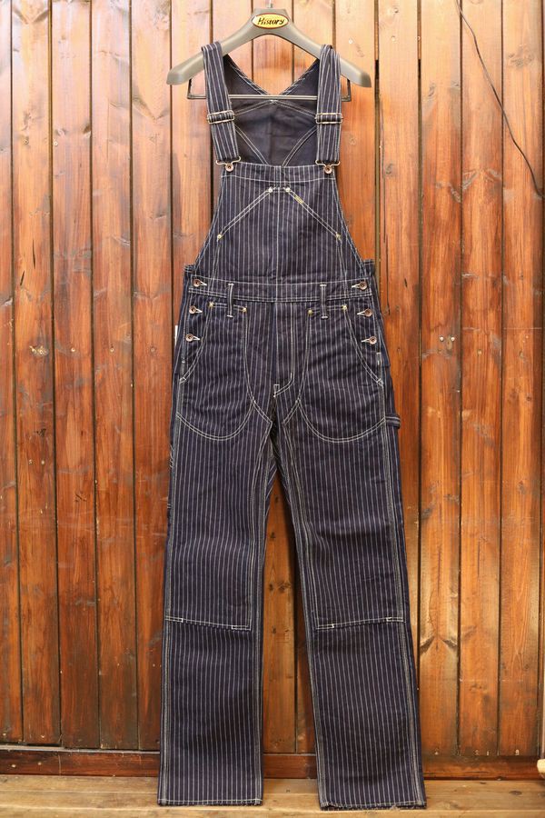 IRON HEARTインディゴウォバッシュオーバーオール入荷