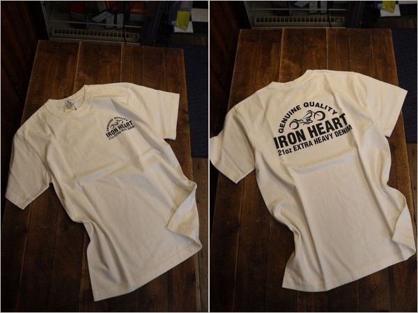 IRONHEARTから着やすさと丈夫さを兼ね備えた7.5ozのTシャツが