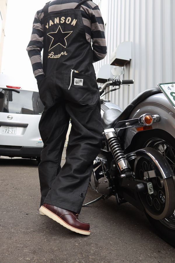 VANSONからデッキオーバーオール再入荷^^ : バイクウェアとアメカジ