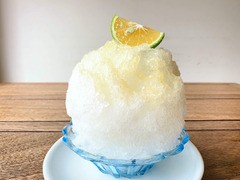 かぼすのかき氷 を始めます 日本茶カフェ一日 ひとひ