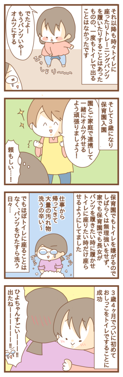 長女のトイトレ2 初トイレ成功の喜び ひよっこ一家備忘録 Powered By ライブドアブログ