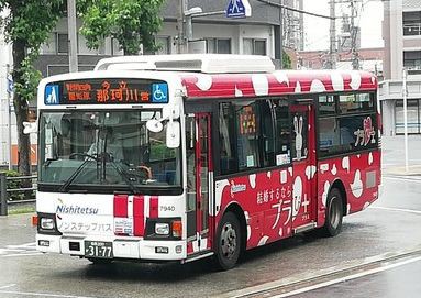 No.3566】西日本鉄道（バス）7940（那珂川） : トライランダーの蔵出し