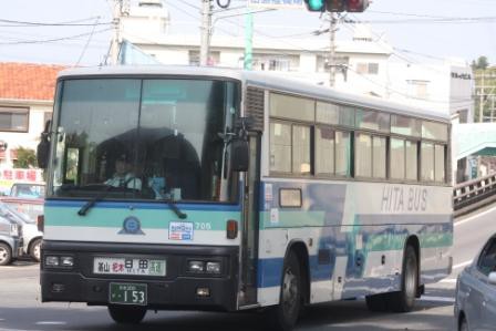 日田バス 705 トライランダーの蔵出し写真館 今日の一枚