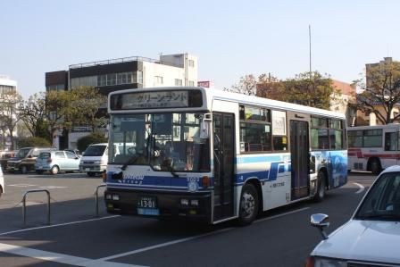 西鉄バス大牟田 3002 トライランダーの蔵出し写真館 今日の一枚