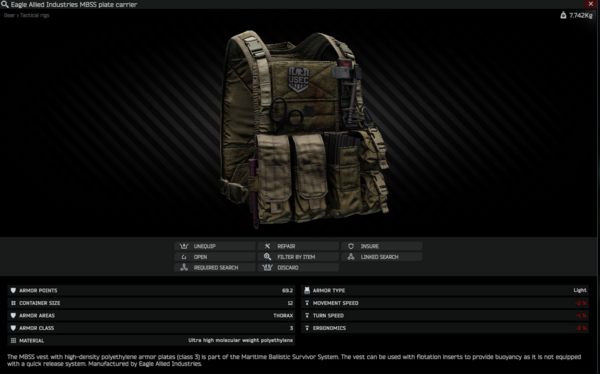【タルコフ仕様】Flyye MBSS プレキャリ FLYYE MBSS Plate Carrier A-TACS | エアガン,ミリタリー用品
