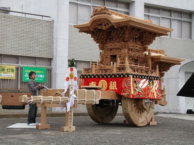 地車紹介 feat. 男里南組 : 佐野川くんのやぐら巡礼