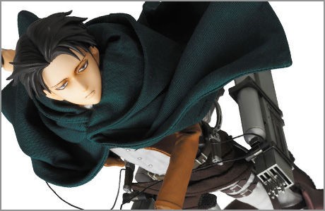 進撃の巨人 フィギュア RAH リヴァイ（初回生産限定仕様） 【公式通販】