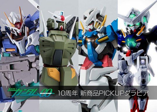 Mb ダブルオーセブンソード G が ロボ魂 フルアーマー0ガンダム が 機動戦士ガンダム00 10周年 新商品ピックアップグラビア公開 こーのーどちゃかてきん ホビー版