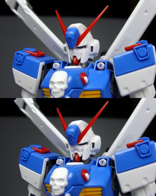 ｍｇ 1 100 クロスボーンガンダムｘ３ Ver Ka 製作04 パチ組み完成 こーのーどちゃかてきんl 立体版