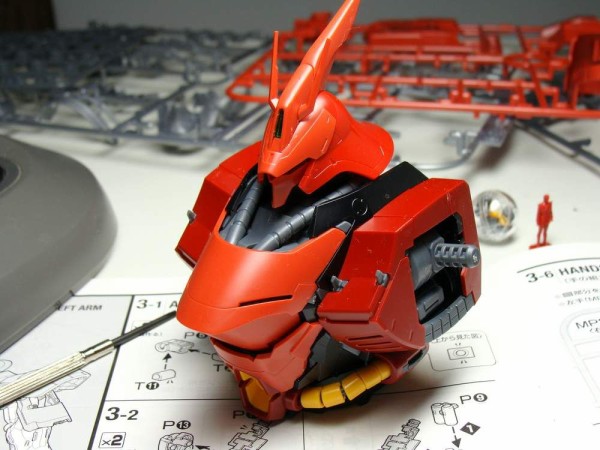 MG MSN-04 サザビーVer.Ka 製作01 開封~パチ組み開始! : こー MG MSN-04 サザビーVer.Ka 製作01 開封~パチ組み開始! : こー