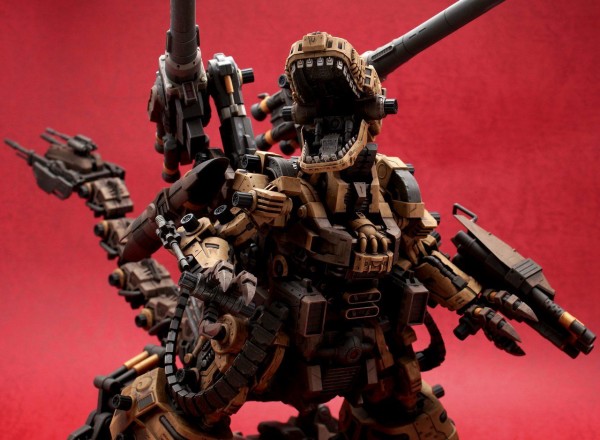 【完成品】【全塗装】HMM ゴジュラス・ジオーガ　（ZG風） 完成品】【全塗装】HMM ゴジュラス・ジオーガ （ZG風）
