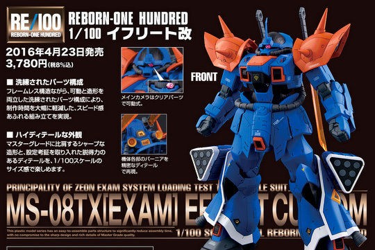 MODEL RUNNER 切り込み隊長 1/100 ｲﾌﾘｰﾄ改(MG F2ｻﾞｸ改造)