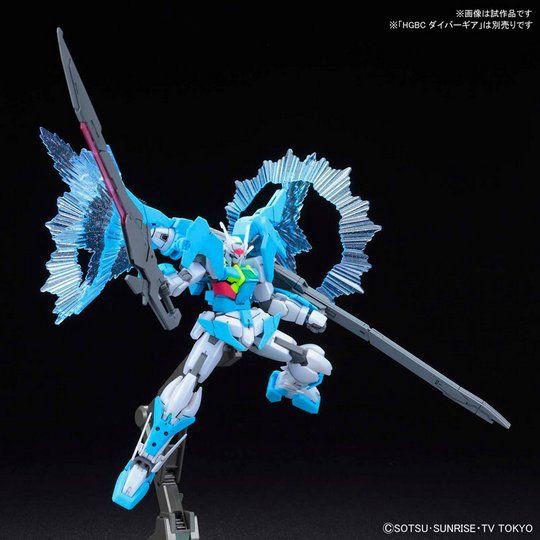 エフェクト付属性能強化状態もラインナップ！「HGBD 1/144 ガンダム