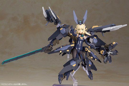 専用装備を備えた黒いバーゼ！コトブキヤ「フレームアームズ・ガール