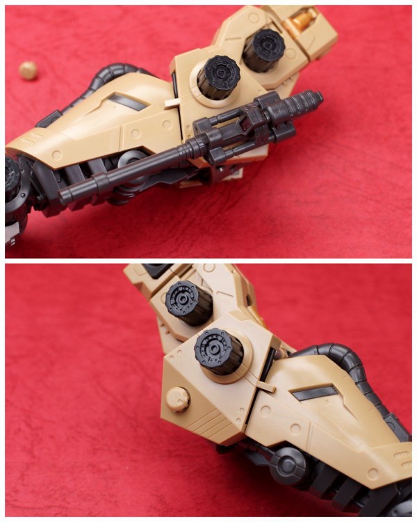 HMM ZOIDS RZ-001OG ゴジュラス・ジ・オーガ 製作03 尻尾～腕部