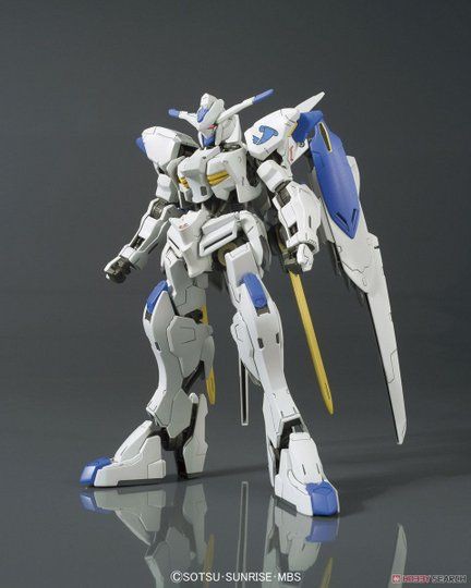 肩には角笛“ギャラルホルン”のマーク！HG 1/144 & 1/100「ASW-G-01 ガンダムバエル」彩色商品画像公開！ :  こーのーどちゃかてきんL -立体版-