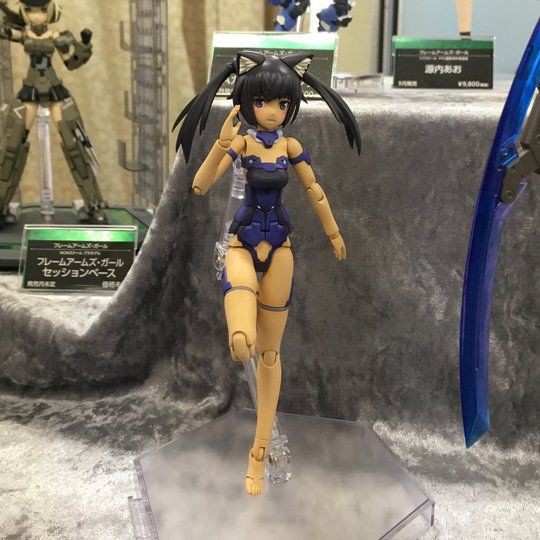 青イノ子 コトブキヤ フレームアームズ ガール イノセンティア Blue Ver 展示公開 こーのーどちゃかてきんl 立体版