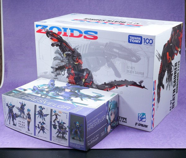 ZOIDS AZ-07 EZ-021 デスザウラー 製作01 開封～パチ組み開始