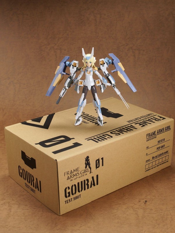 フレームアームズ・ガール アニメ版 轟雷・素体 製作01 開封～パチ組み