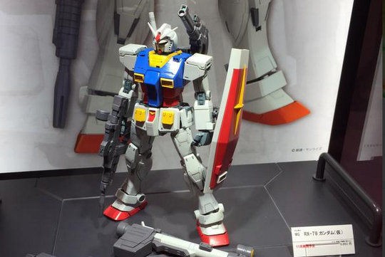 THE ORIGIN版「RX-78-2 ガンダム」はMG 1/100で発売！キャラホビ2015に