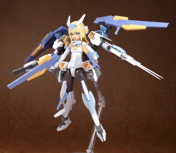 フレームアームズ ガール バーゼラルド 製作03 武装組立て パチ組み完成 こーのーどちゃかてきんl 立体版