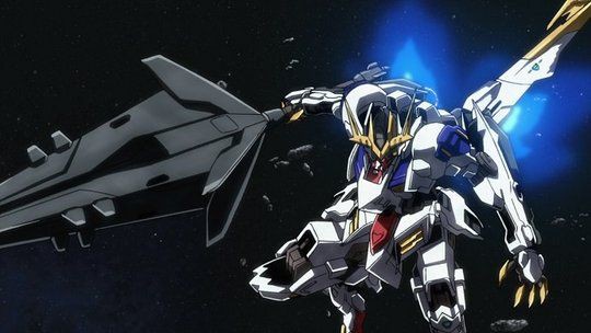 超大型メイスを携える新形態 ルプスレクス の姿 アニメ 機動戦士ガンダム 鉄血のオルフェンズ 第42話先行カット公開 こーのーどちゃかてきんl 立体版