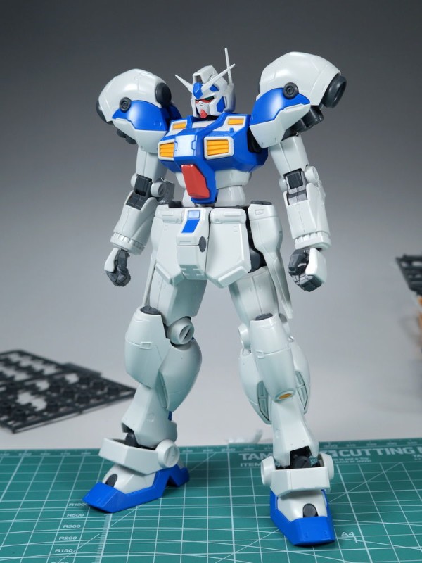 RE/100 ガンダム試作4号機 ガーベラ 製作02 脚部～武器類組み立て