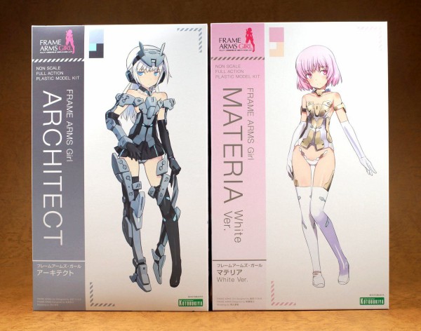 フレームアームズ・ガール アーキテクト 製作01 開封～パチ組み