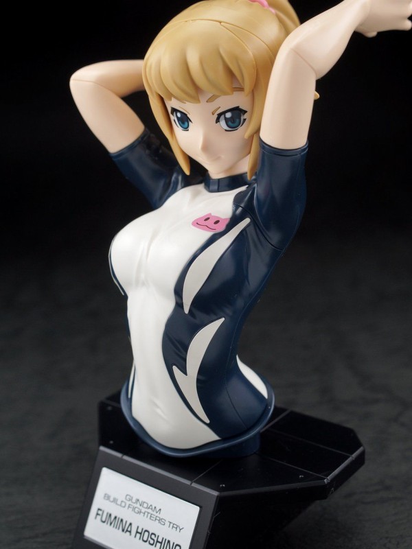 フィギュアライズバスト ホシノ フミナ エンディングver 製作01 開封 パチ組み こーのーどちゃかてきんl 立体版