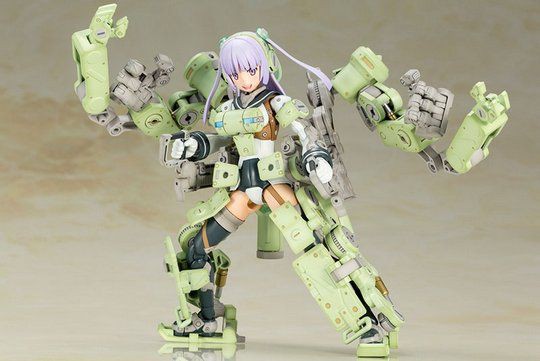 メカ部はパワードスーツからライドビークルに変形 コトブキヤ フレームアームズ ガール グライフェン 予約受付開始 こーのーどちゃかてきんl 立体版