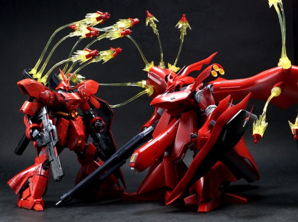 MG サザビー＆RE/100 ナイチンゲール用 拡張ファンネルエフェクト