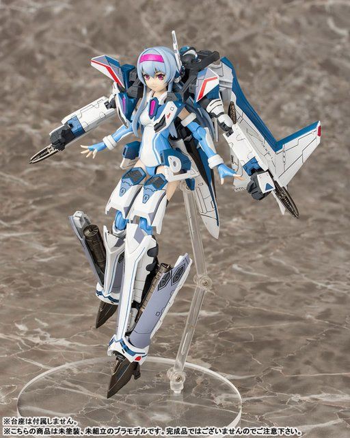 マクロスd より ジークフリード を美少女プラモ化 アオシマ V F G マクロスd Vf 31j ジークフリード 予約受付開始 こーのーどちゃかてきんl 立体版