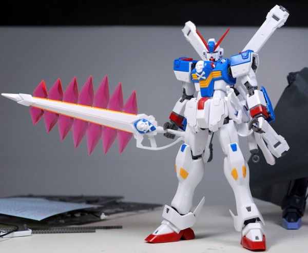MG 1/100 クロスボーンガンダムX3 Ver.Ka 製作04 パチ組み